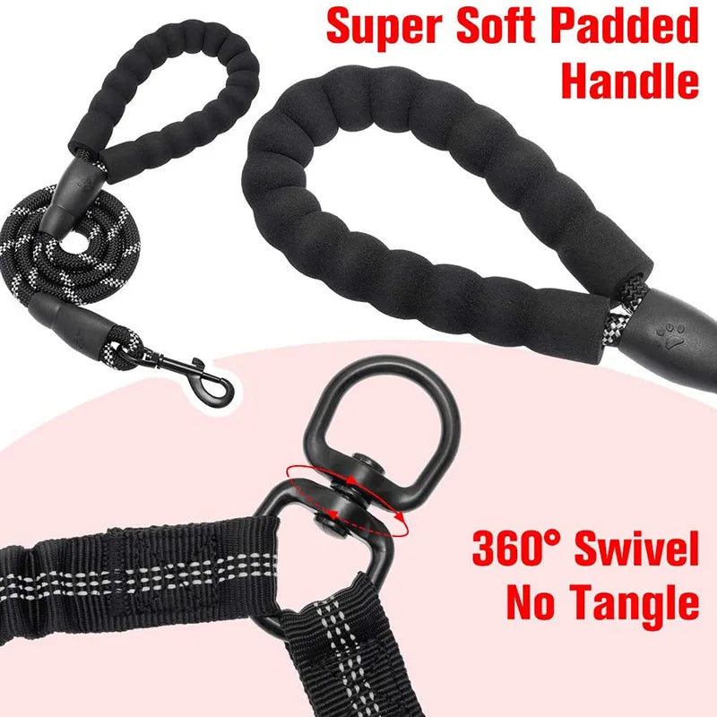 Double DOGS Leash