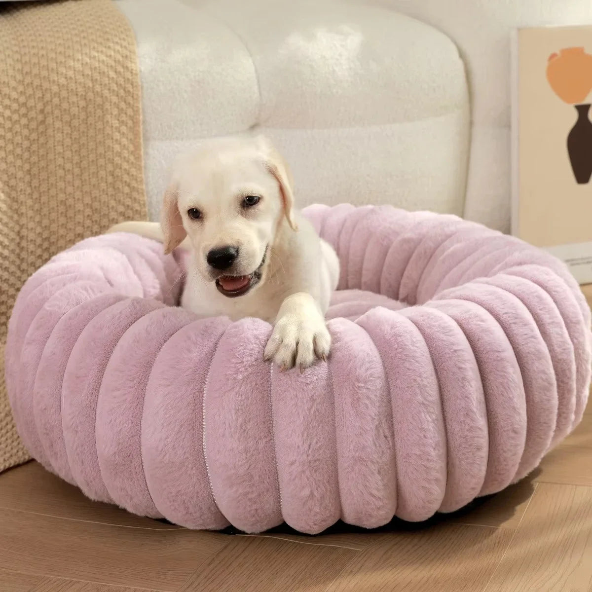 Round Donut Pet Bed