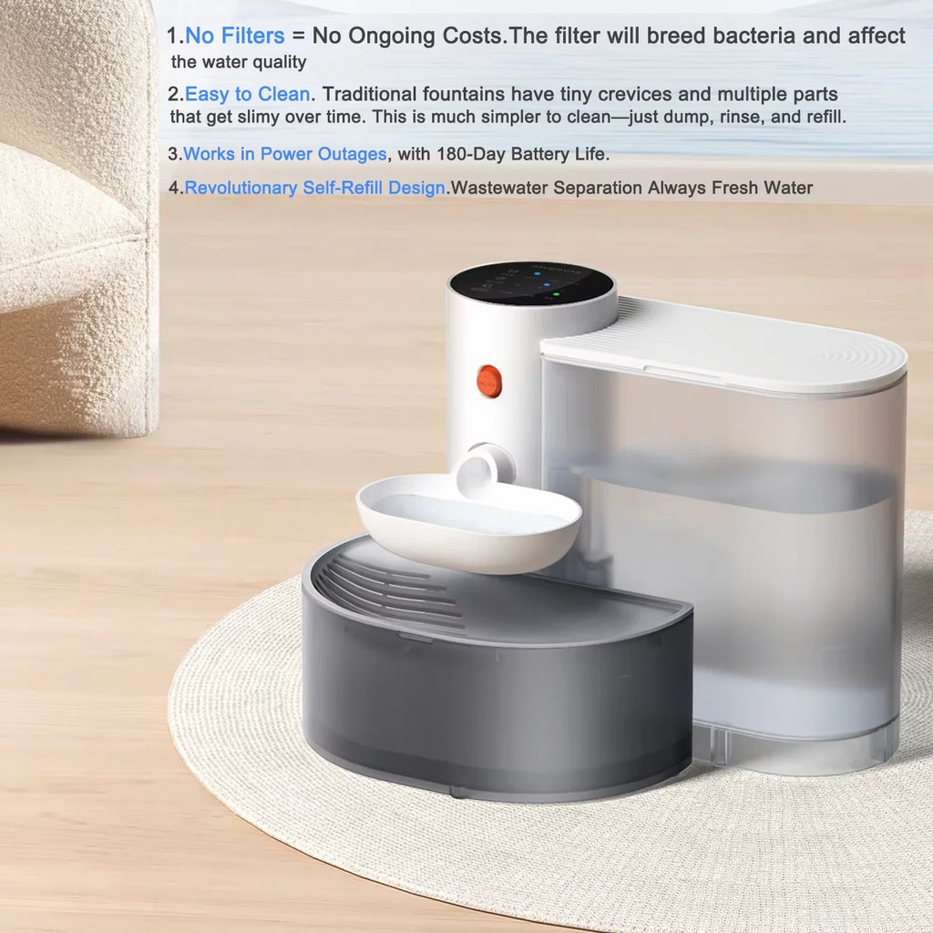 Smart Wireless Cat Water Fountain