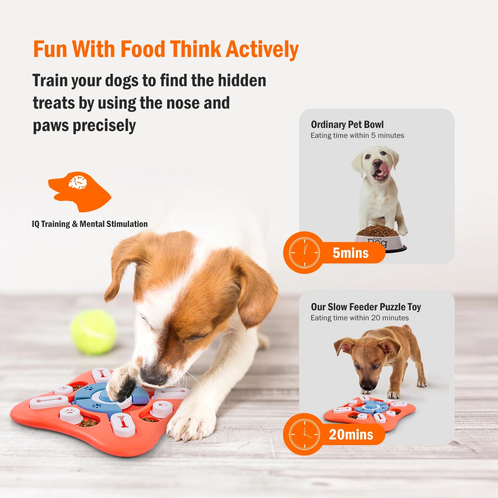 Dog Puzzle Toys for IQ Training
