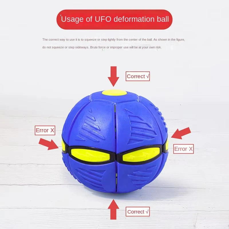 Magic Flying Saucer Ball