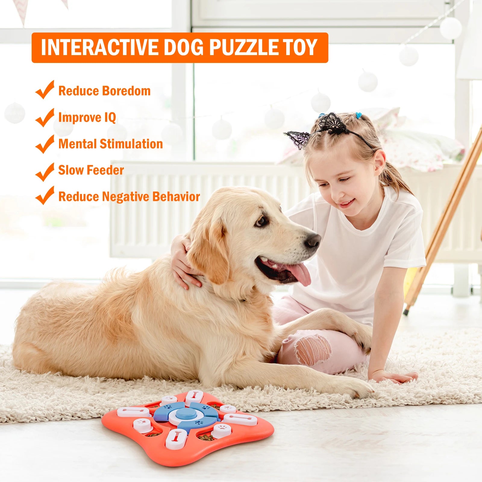 Dog Puzzle Toys for IQ Training