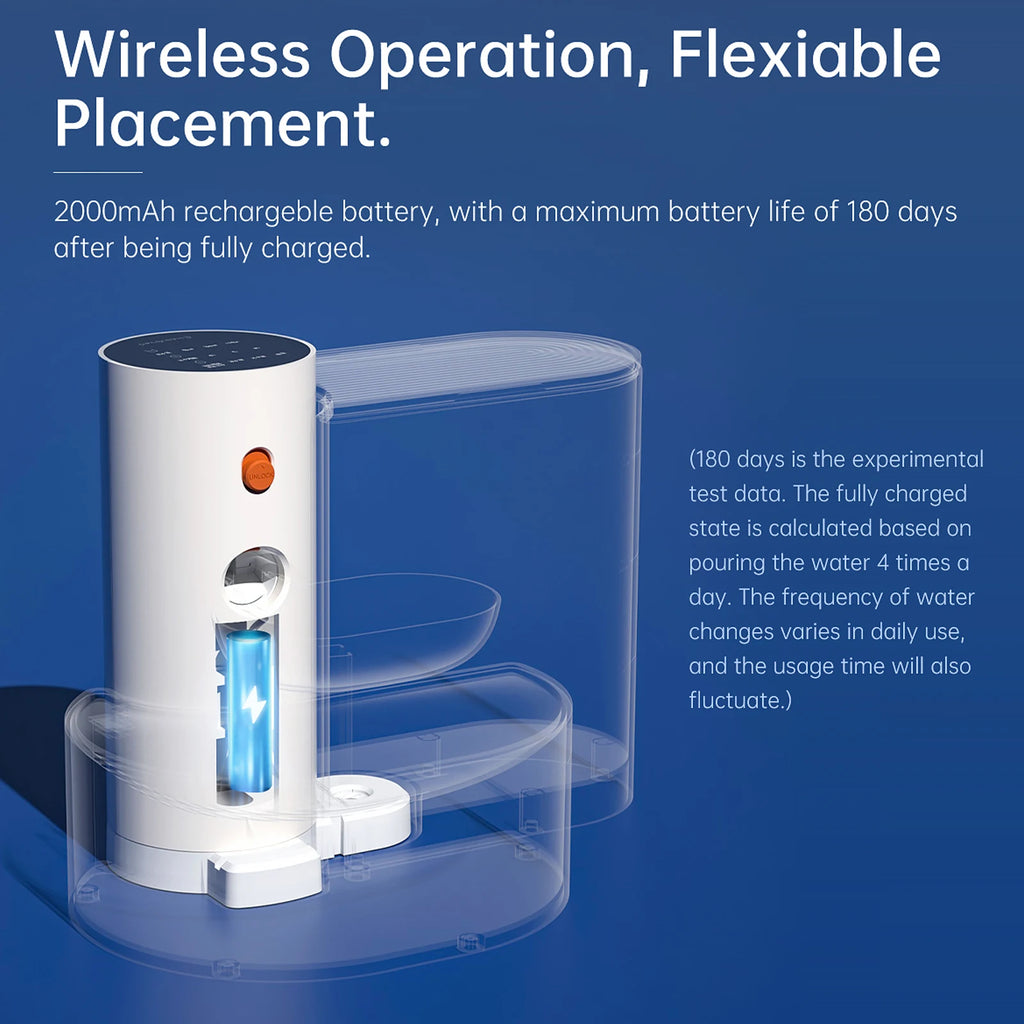 Smart Wireless Cat Water Fountain