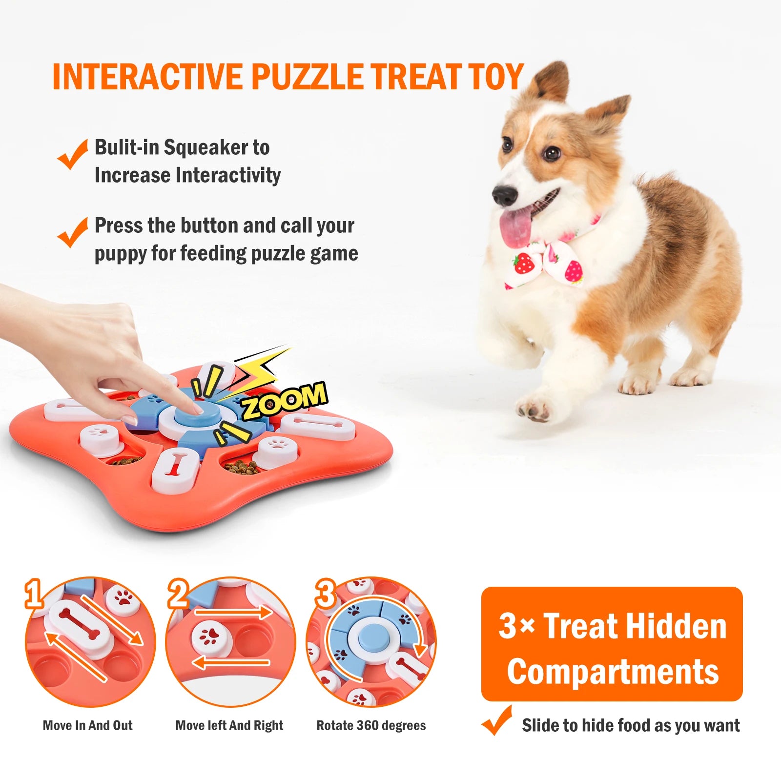 Dog Puzzle Toys for IQ Training